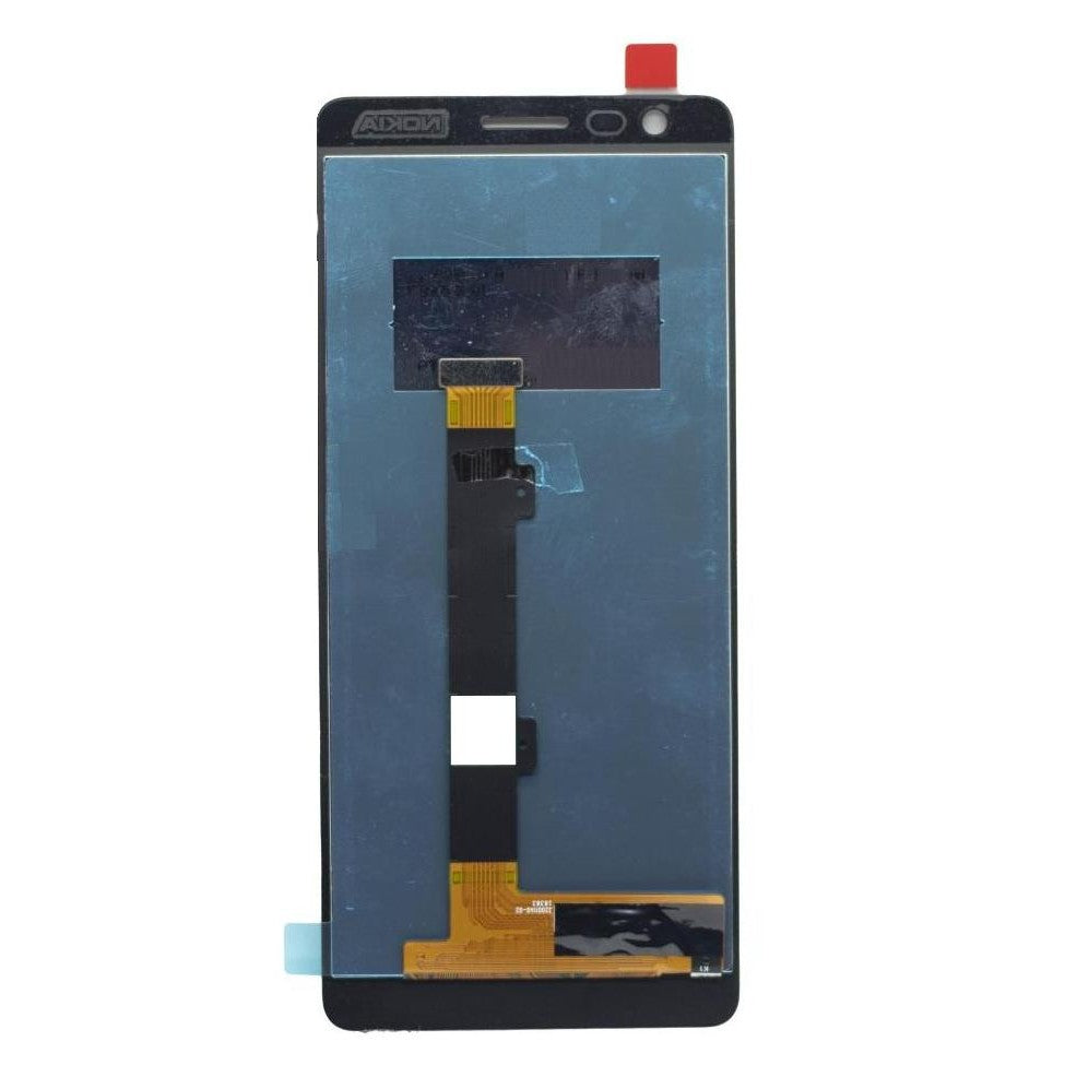 LCD with Touch Screen for Nokia 3.1 (Nokia 3 2018) - Black (display glass combo folder)