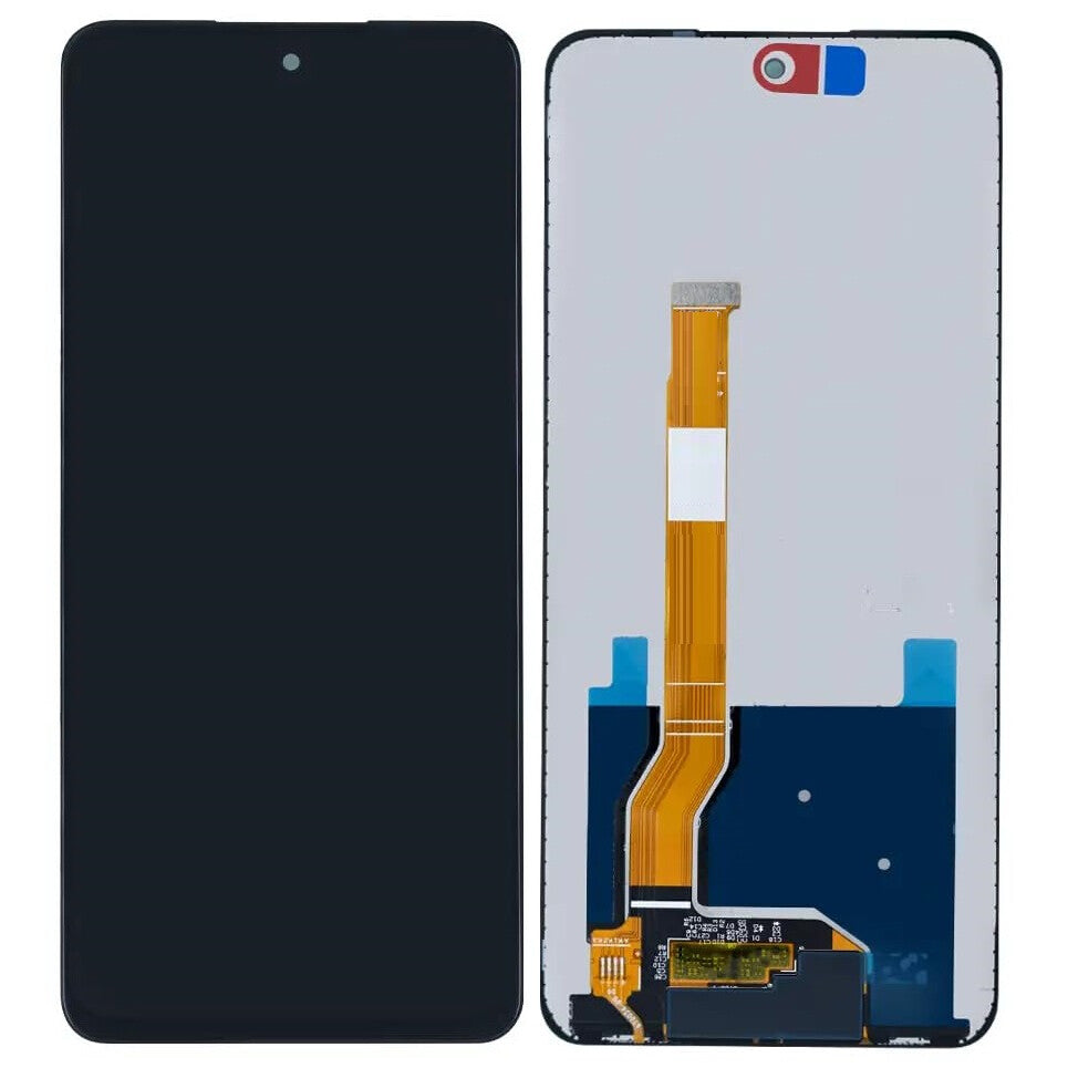 LCD with Touch Screen for Realme P3 Lite 5G - Purple (display glass combo folder)