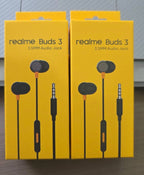 realme Buds 3 (3.5 mm) Wired Earphones with Mic (Black)