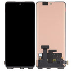 LED with Touch Screen for Realme 10 Pro Plus - Black (display glass combo folder)