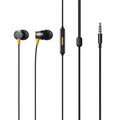 realme Buds 3 (3.5 mm) Wired Earphones with Mic (Black)