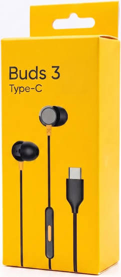 Original Buds 3 Type C in Ear with Deep Bass Music Compatible for realme Series