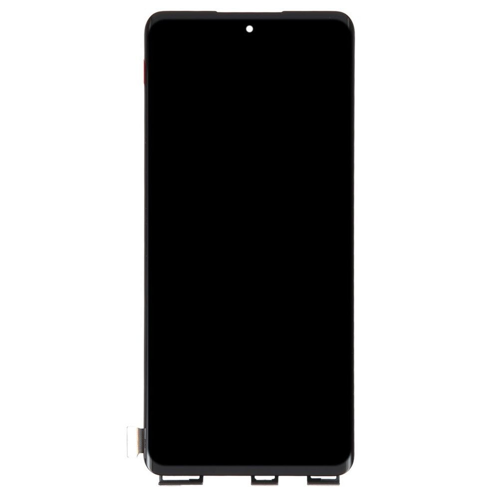 LED with Touch Screen for Realme 10 Pro Plus - Black (display glass combo folder)