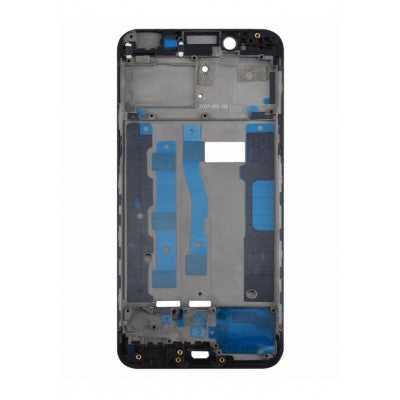 LCD Frame for Oppo A37 - Black
