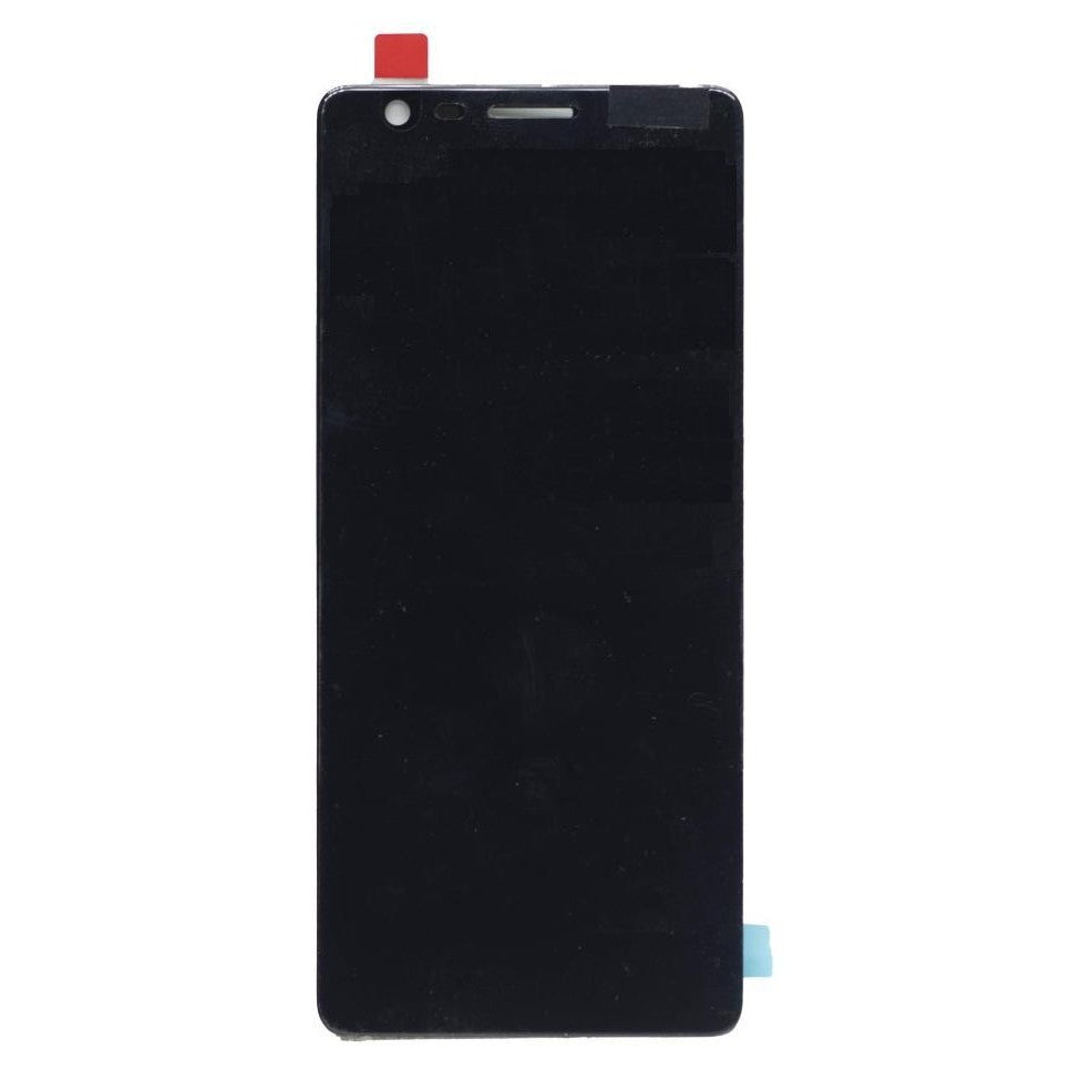LCD with Touch Screen for Nokia 3.1 (Nokia 3 2018) - Black (display glass combo folder)