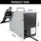 QUICK 857DW+ Lead Free Adjustable Hot Air Heat Gun With Helical Wind 580W SMD Rework Station