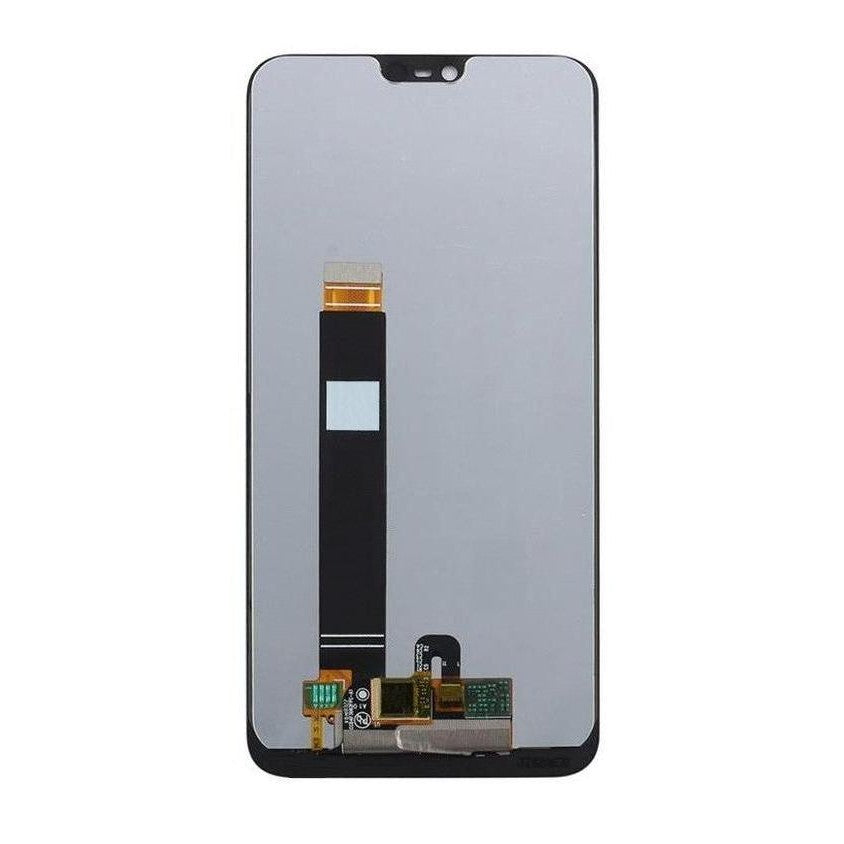 LCD with Touch Screen for Nokia 7.1 - Black (display glass combo folder)