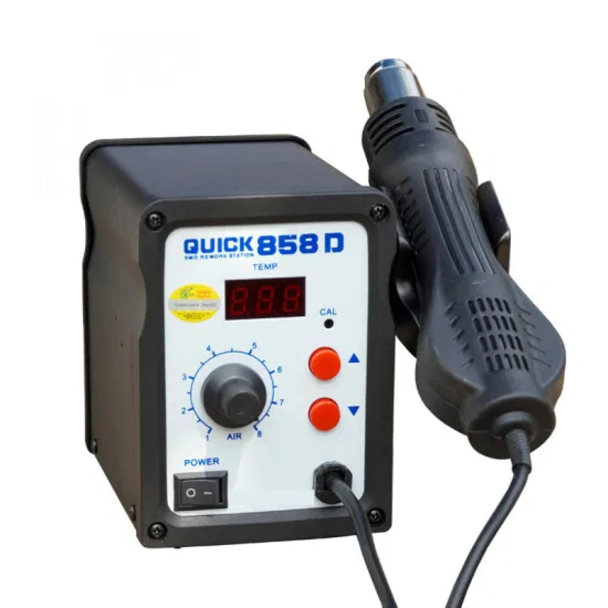Quick Smd Rework Station QUICK 858D SMD DIGITAL REWORK STATION WITH CERAMIC HEATER – Sparetree