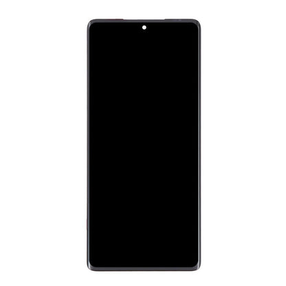 LED with Touch Screen for Motorola Moto G85 5G - Black (display glass combo folder)