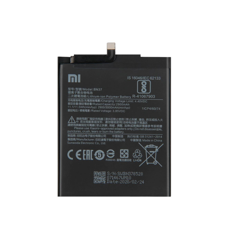 Battery Compatible with Xiaomi Redmi 6