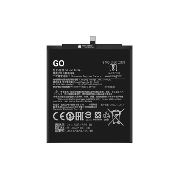 Battery Compatible with Xiaomi Redmi Go
