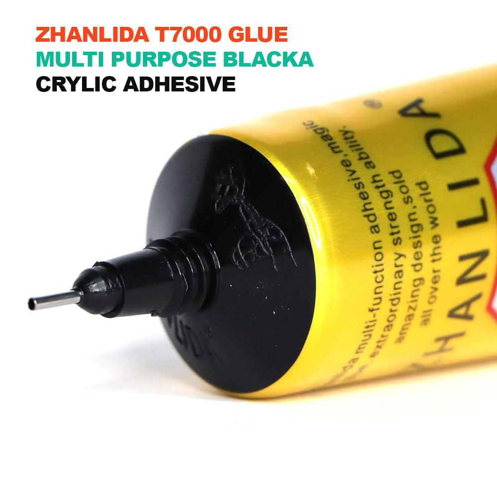 Zhanlida T7000 Glue Multi Purpose Black Acrylic Adhesive