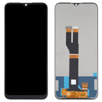 LCD with Touch Screen for Nokia C21 Plus - Grey (display glass combo folder)