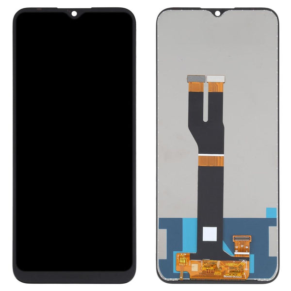 LCD with Touch Screen for Nokia C21 Plus - Grey (display glass combo folder)