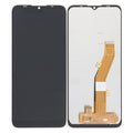 LCD with Touch Screen for Nokia C21 - Black (display glass combo folder)