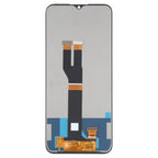 LCD with Touch Screen for Nokia C21 Plus - Grey (display glass combo folder)