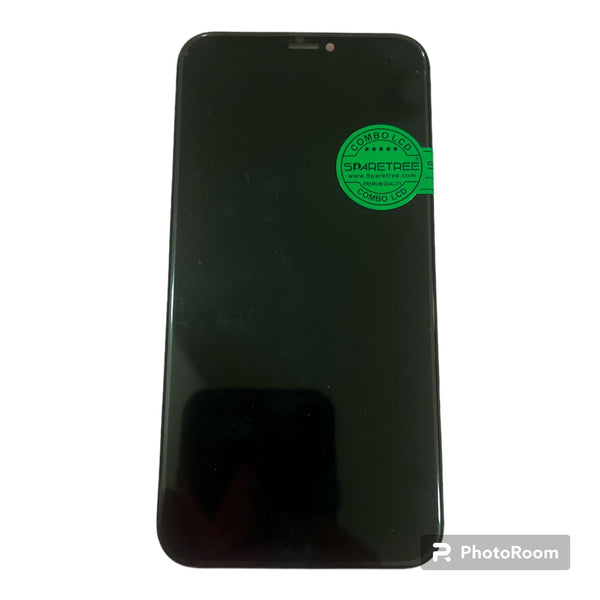 LCD with Touch Screen for Apple iPhone XR- Black (Display glass combo folder)