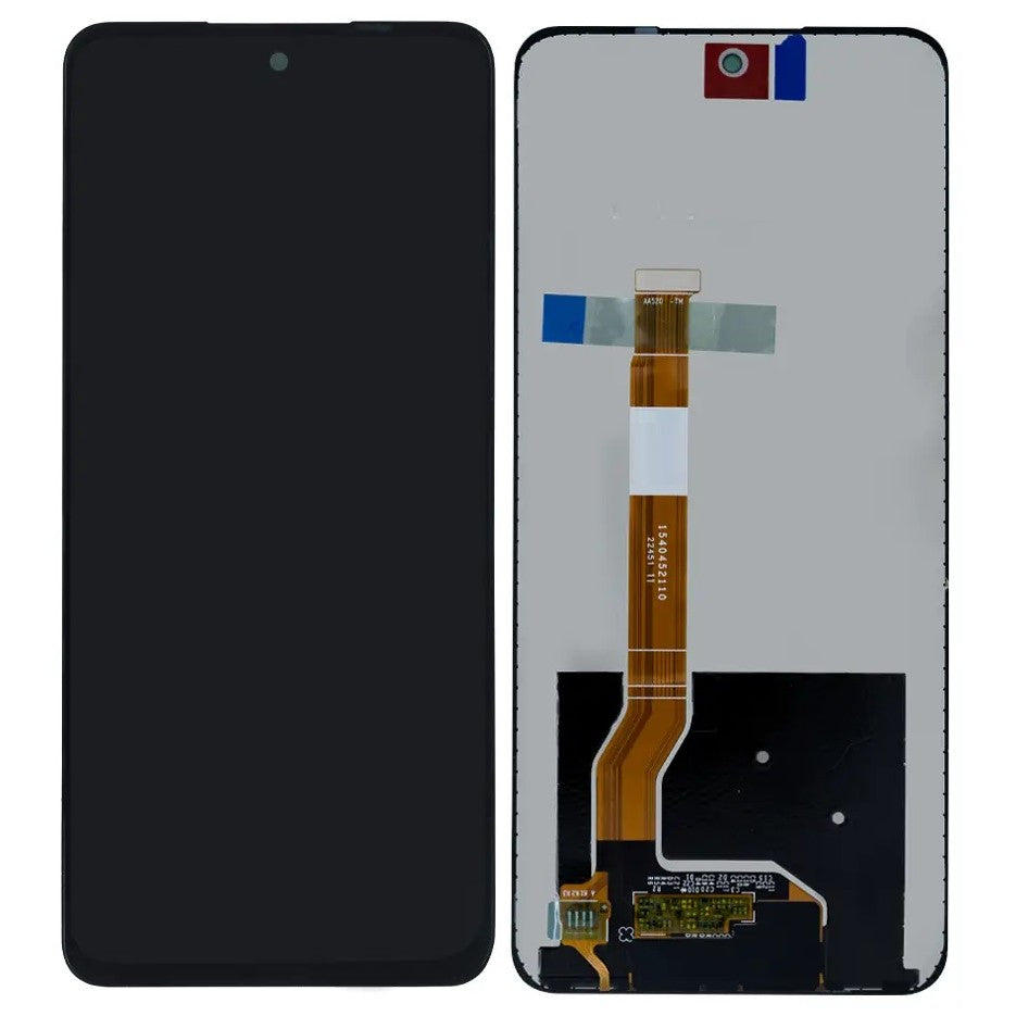 LCD with Touch Screen for Oppo A5x 5G - White (display glass combo folder)