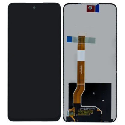 LCD with Touch Screen for Oppo A5x 5G - White (display glass combo folder)