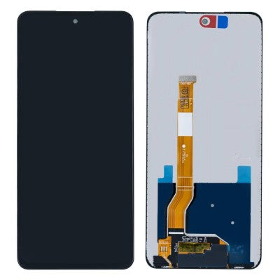 LCD with Touch Screen for Realme C75 5G - Black (display glass combo folder)