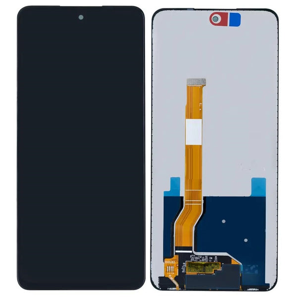 LCD with Touch Screen for Realme P3 Lite 5G - Purple (display glass combo folder)