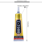 Zhanlida T7000 Glue Multi Purpose Black Acrylic Adhesive
