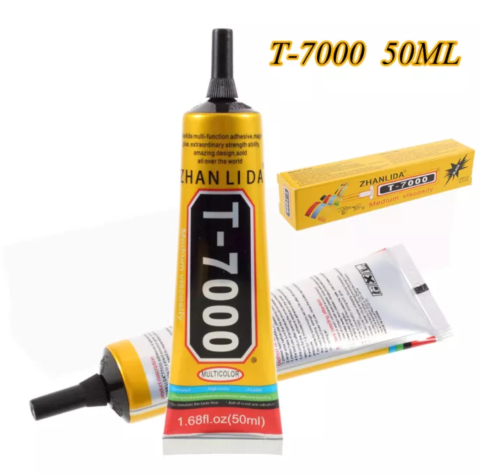 Zhanlida T7000 Glue Multi Purpose Black Acrylic Adhesive
